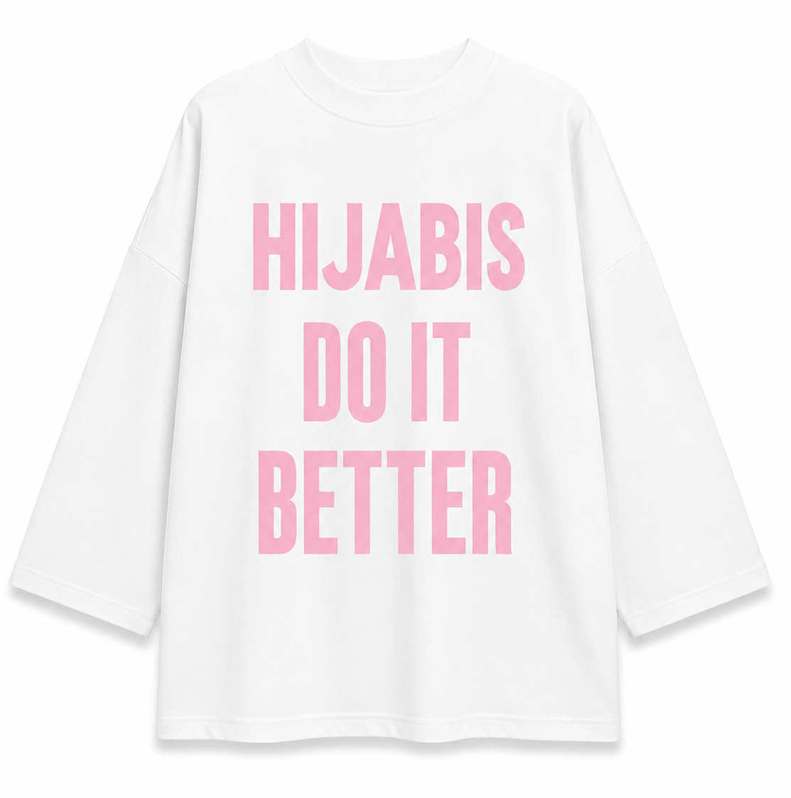 T-shirt manche longue “HIJABIS DO IT BETTER” (précommande pour le 30 août)