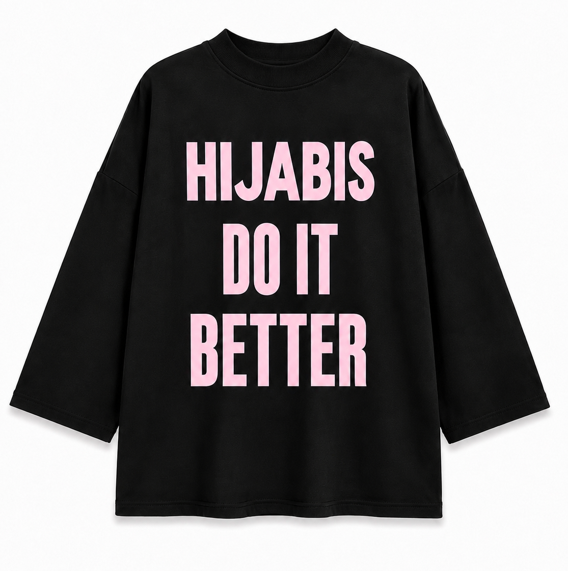 T-shirt manche longue “HIJABIS DO IT BETTER” (précommande pour le 30 août)